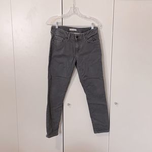 Joie jeans 28 mid rise Skinny - gray